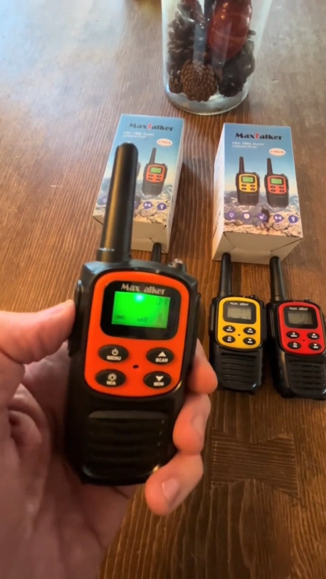 2pcs Walkie Talkies Long Range for Adult,MT10 Rechargeable Walkie Talkies