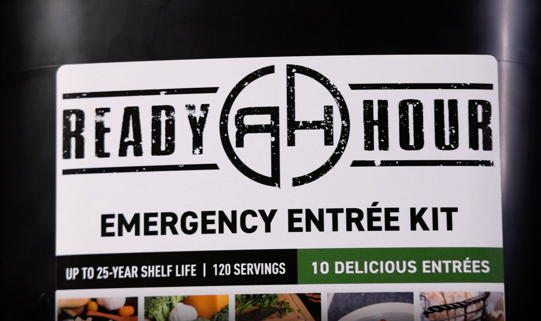 Emergency Meal Entrées,Real Non-Perishable Meals,25-Year Shelf Life,120 Servings