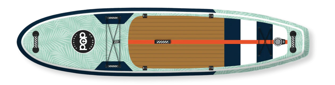 11'0 Yacht Hopper Mint/Teak/Blue